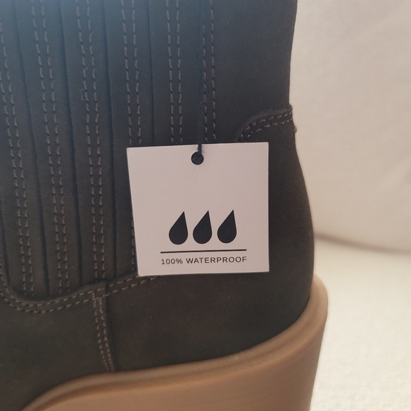 Dolce vita, Caster H20 Booties Suede, Olive, Size‎ 7 - Picture 10 of 10